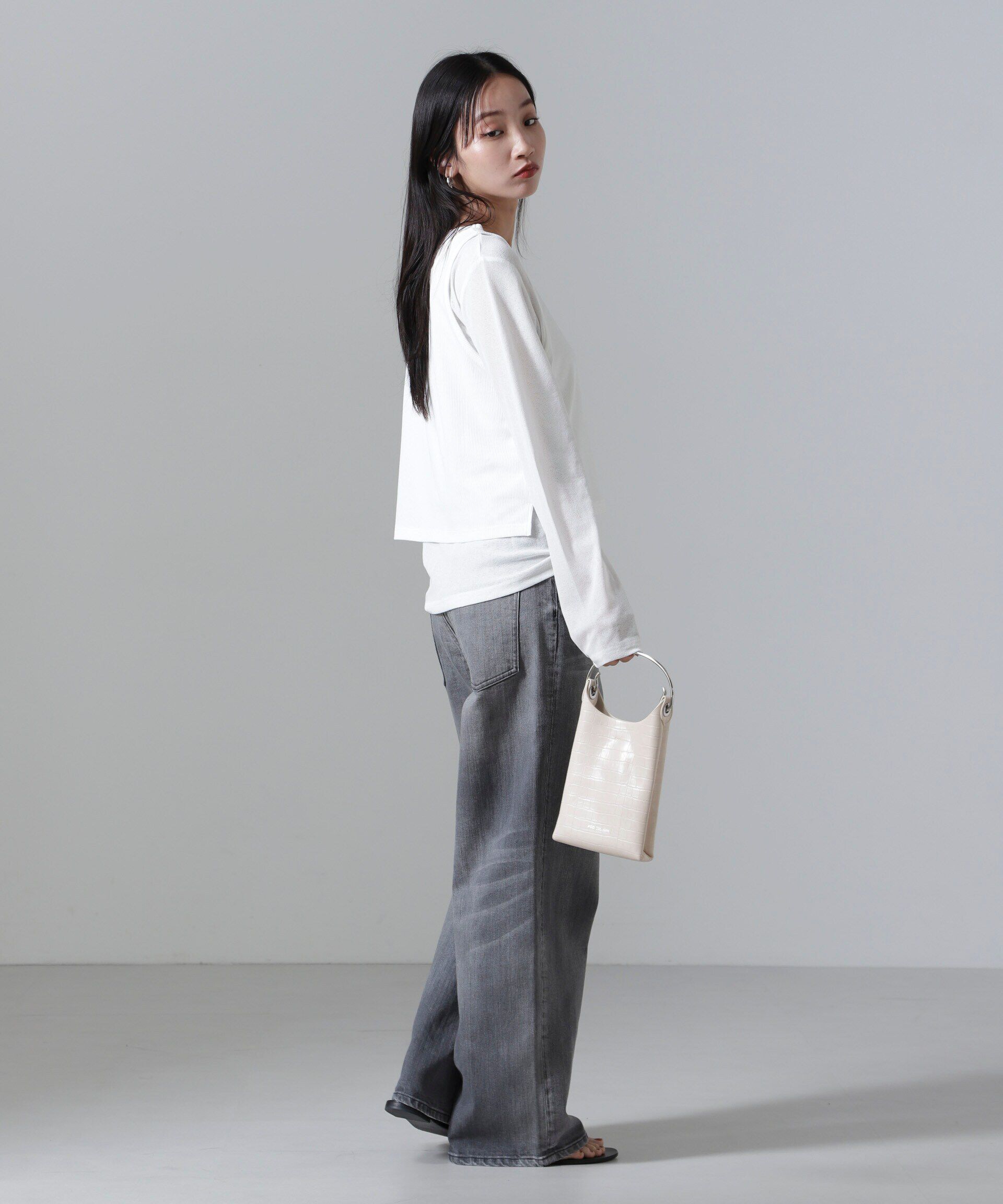 nano･universe「シアーレイヤードアンサンブルカットトップス」|Tシャツ・カットソー|