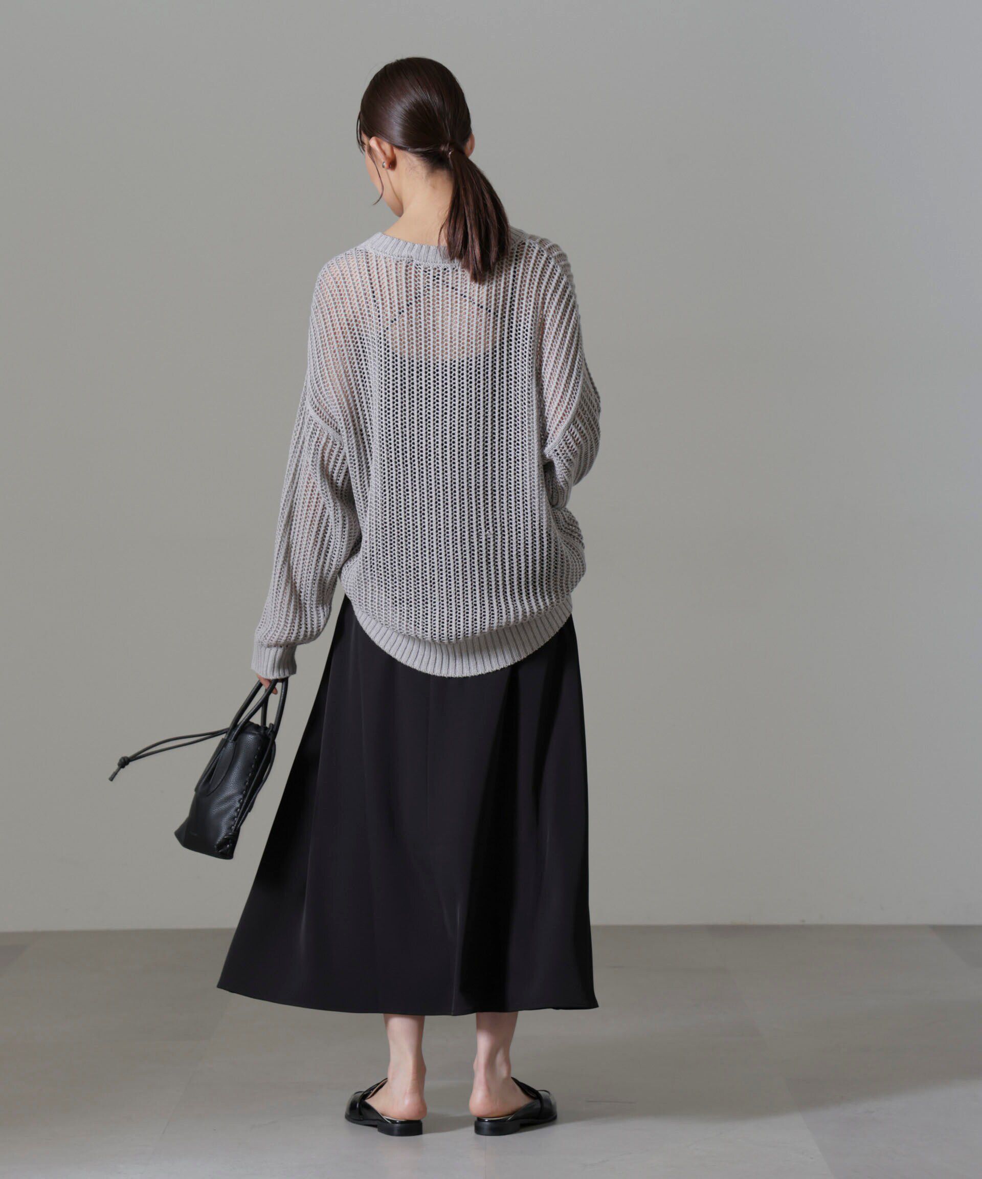 nano･universe「フロントボタンフレアスカート(セットアップ可)」|スカート|