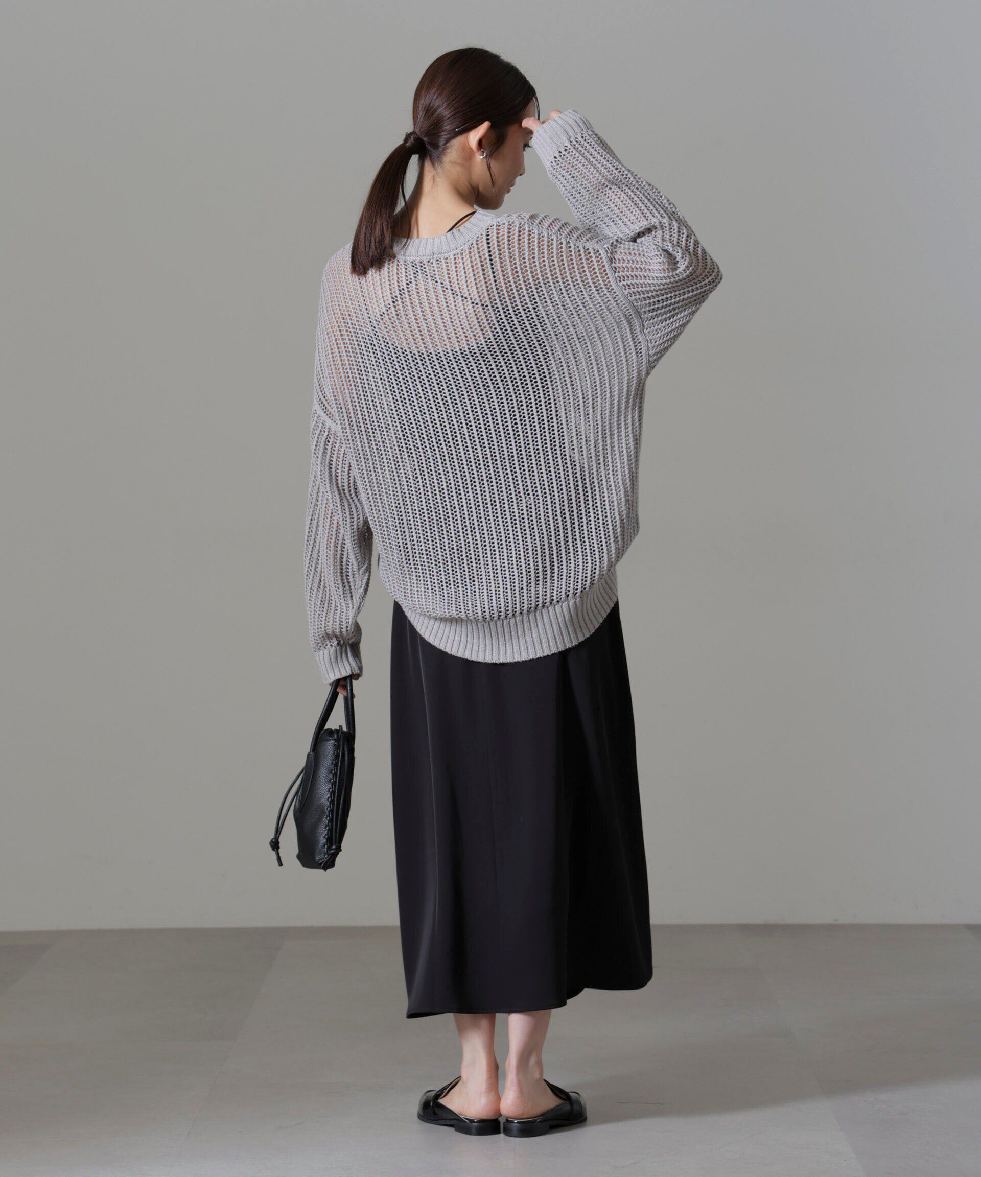 nano･universe「フロントボタンフレアスカート(セットアップ可)」|スカート|