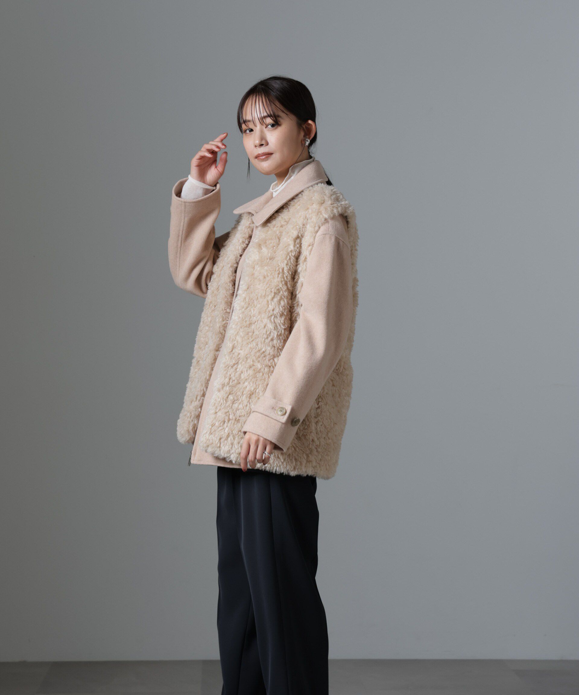 nano･universe「ZIPミドルコート」|その他|