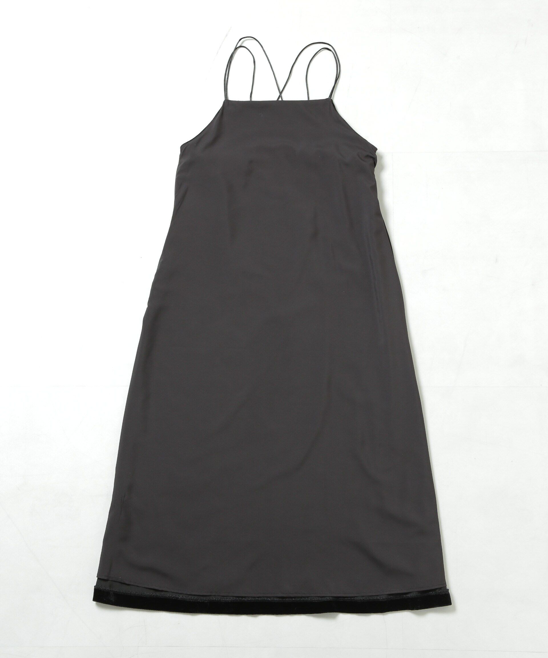 nano･universe「ベロアキャミワンピース」|ワンピース|