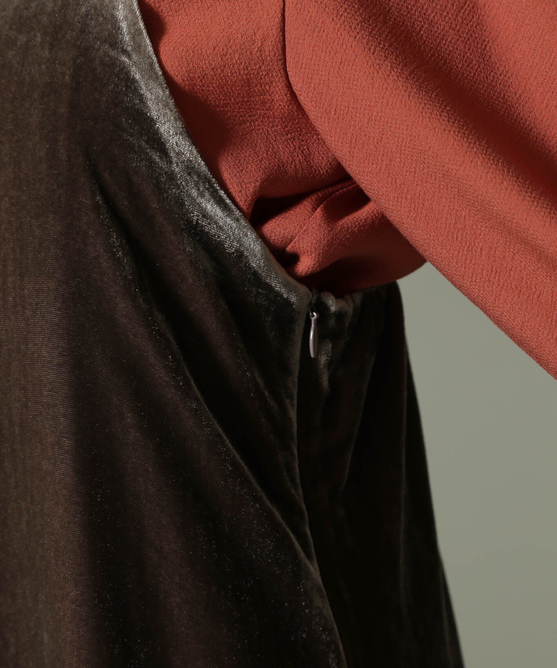 nano･universe「ベロアキャミワンピース」|ワンピース|