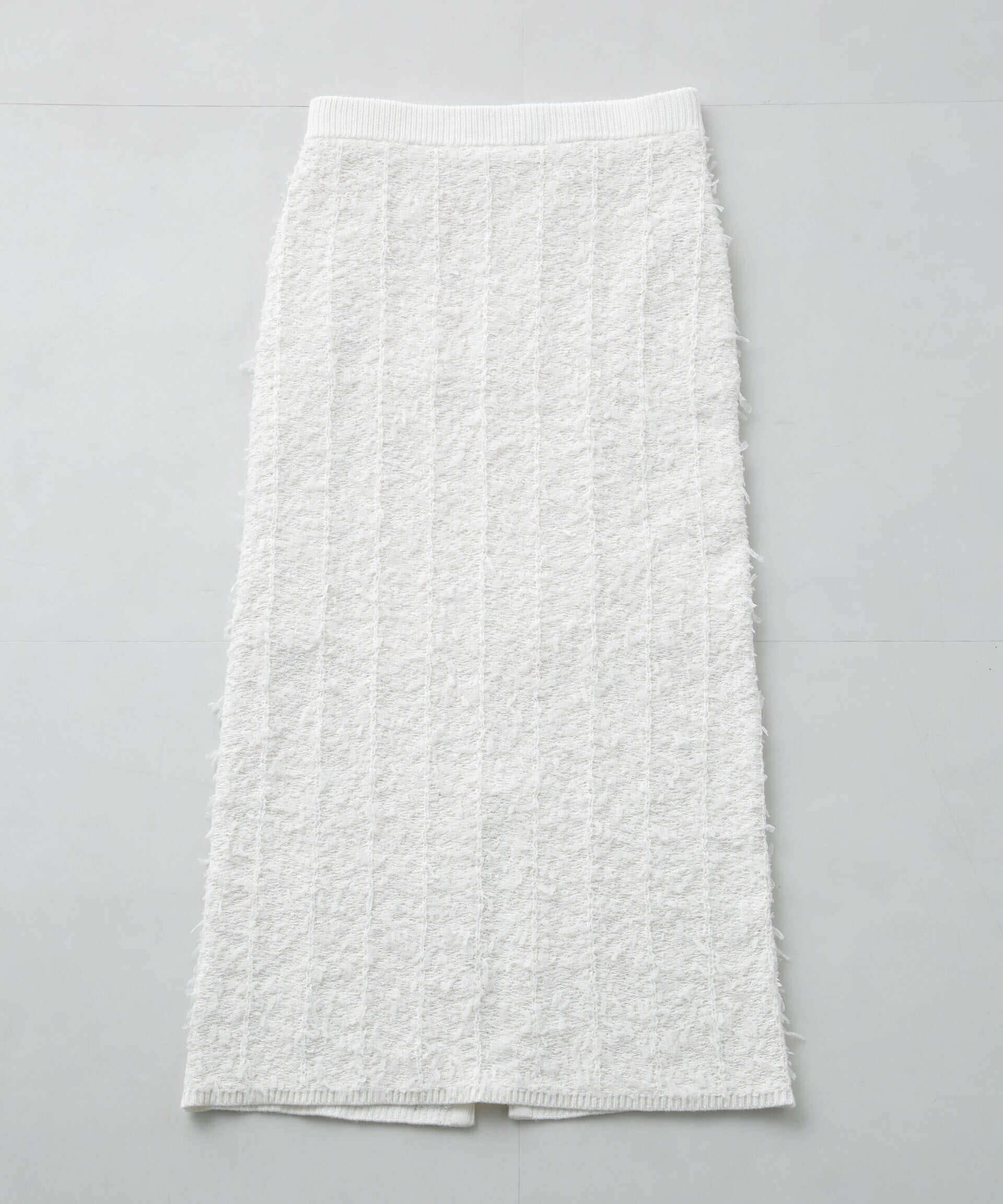 nano･universe「チュールモールニットスカート（セットアップ可）」|スカート|