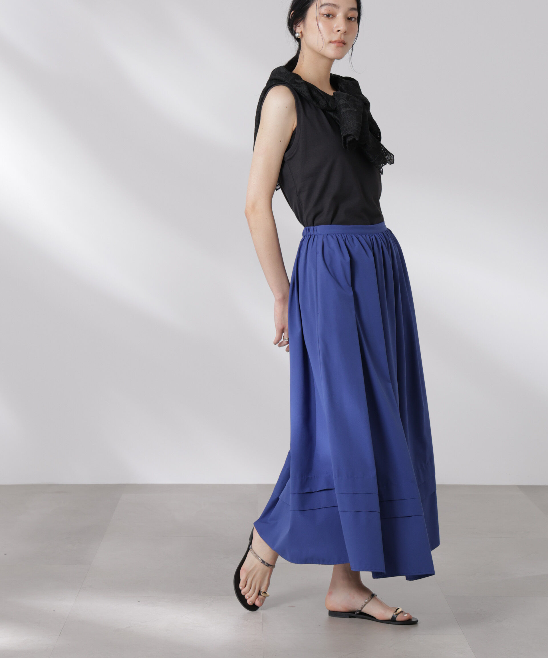 nano･universe「MINOTECH(R)イレギュラータックスカート」|スカート|