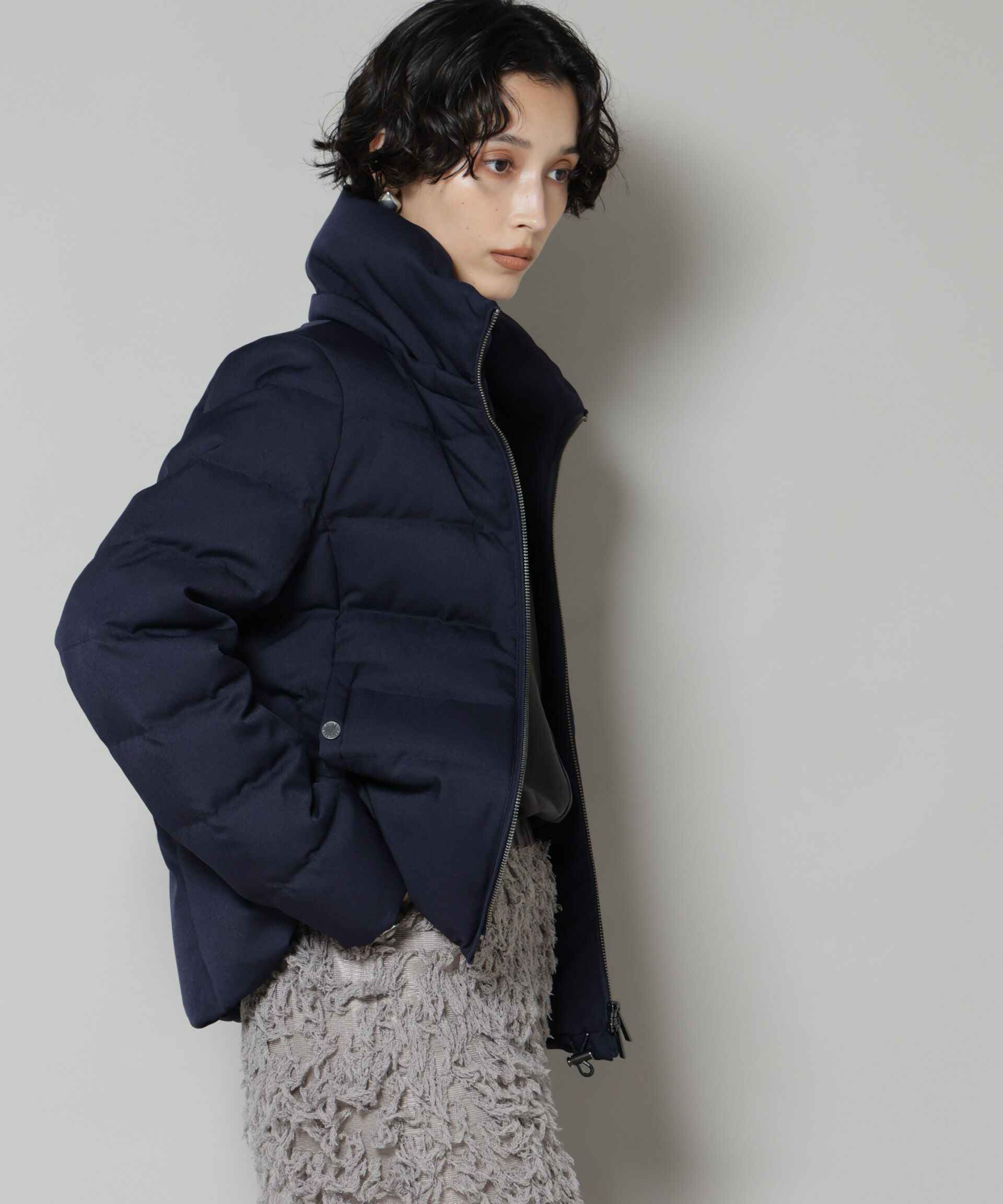 nano･universe「「西川ダウン(R)」サージショートダウン」|ダウン|