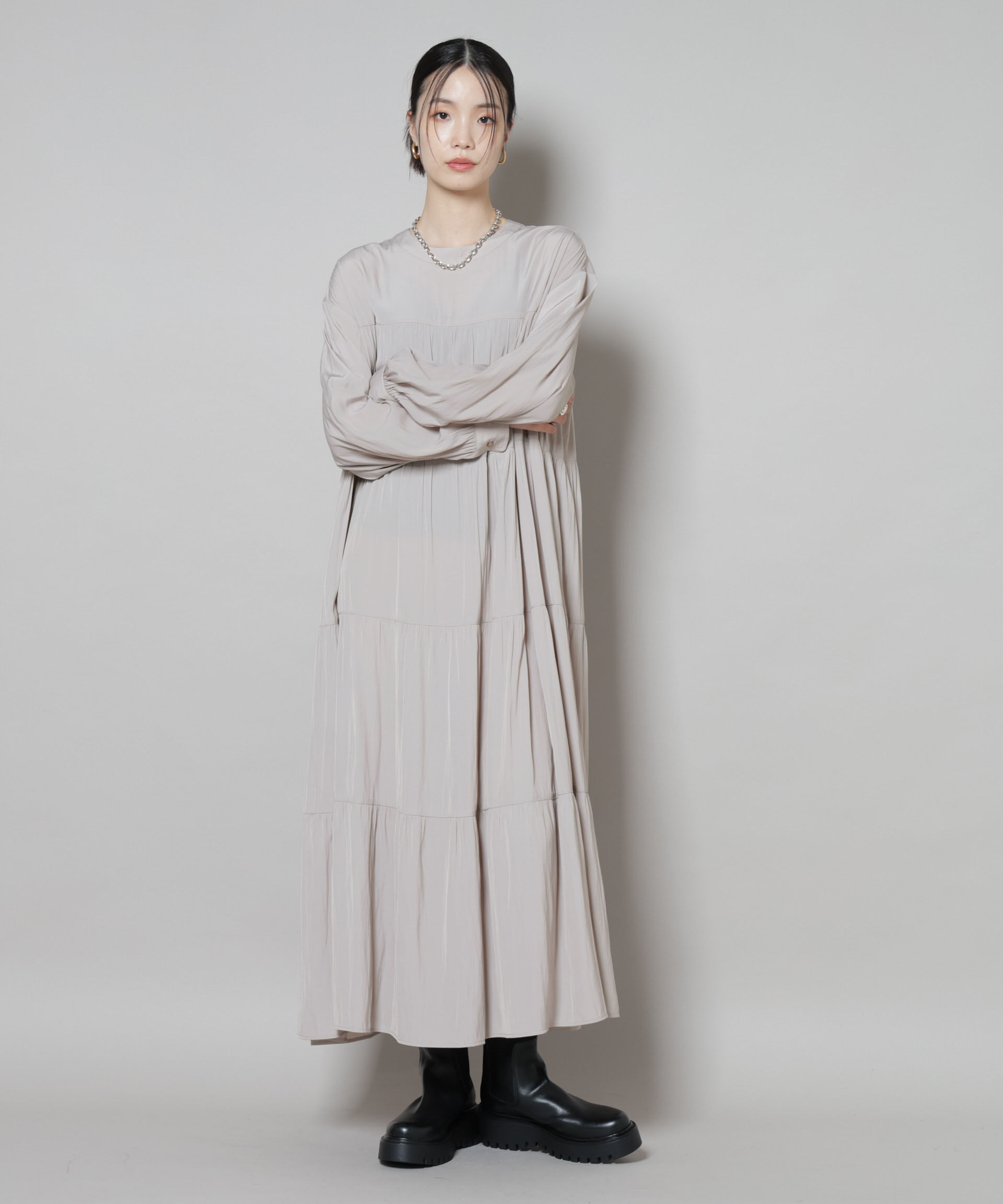 nano･universe「ティアードワンピース」|ワンピース|