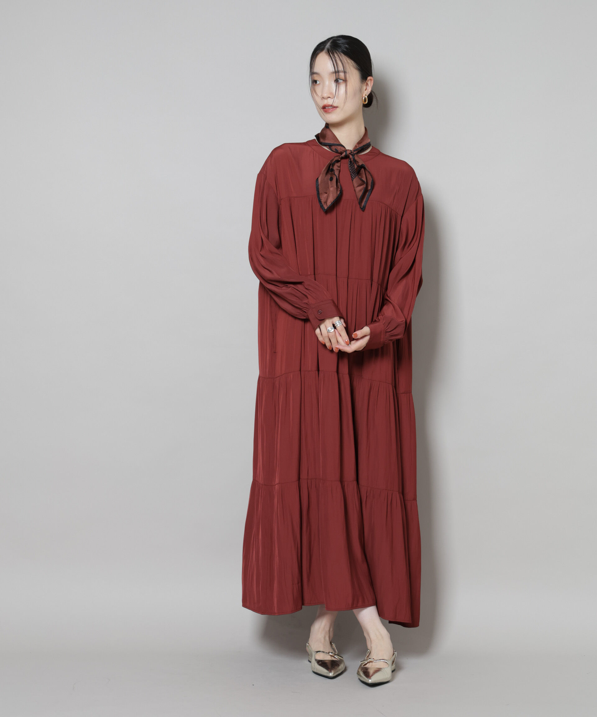 nano･universe「ティアードワンピース」|ワンピース|