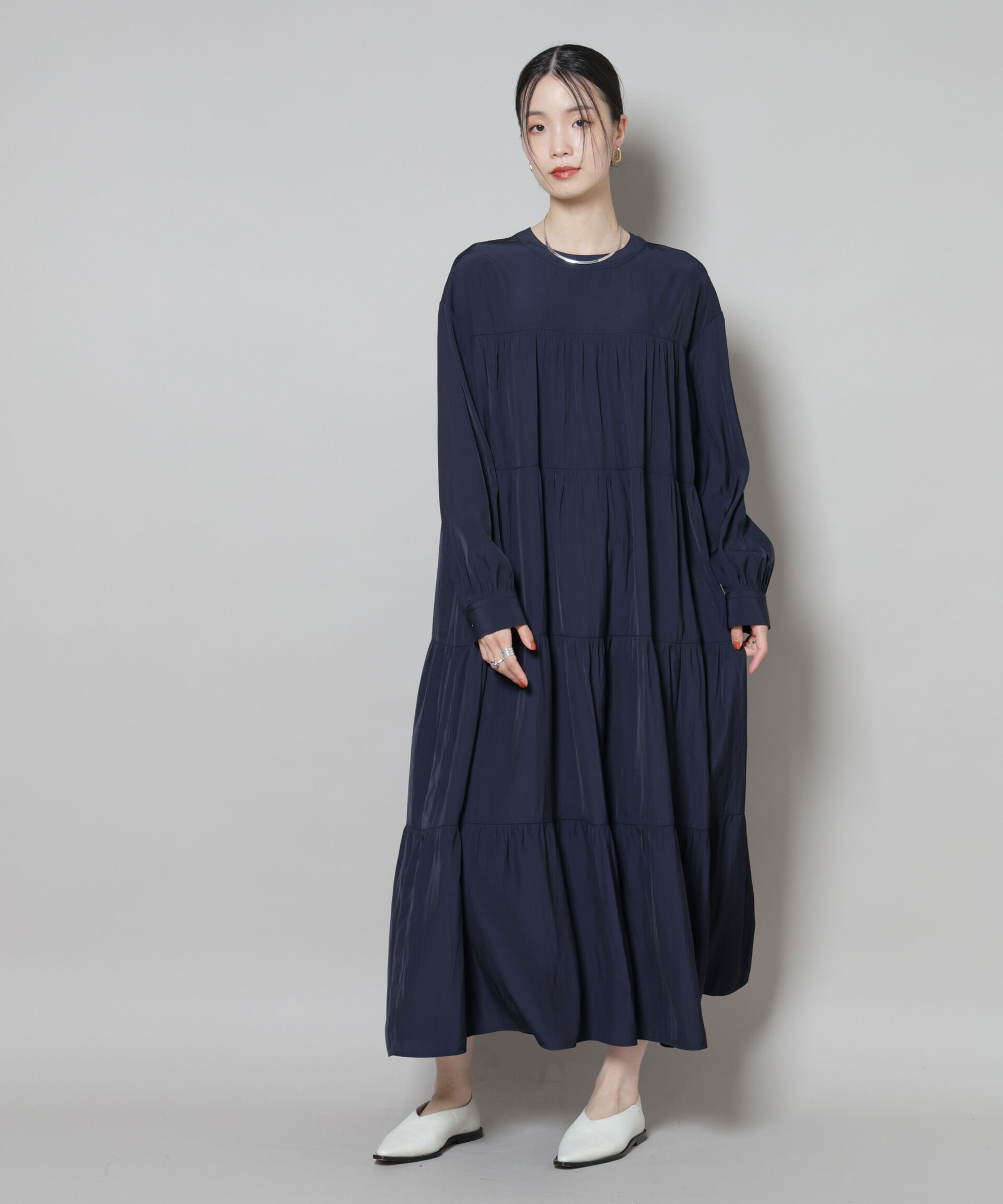 nano･universe「ティアードワンピース」|ワンピース|