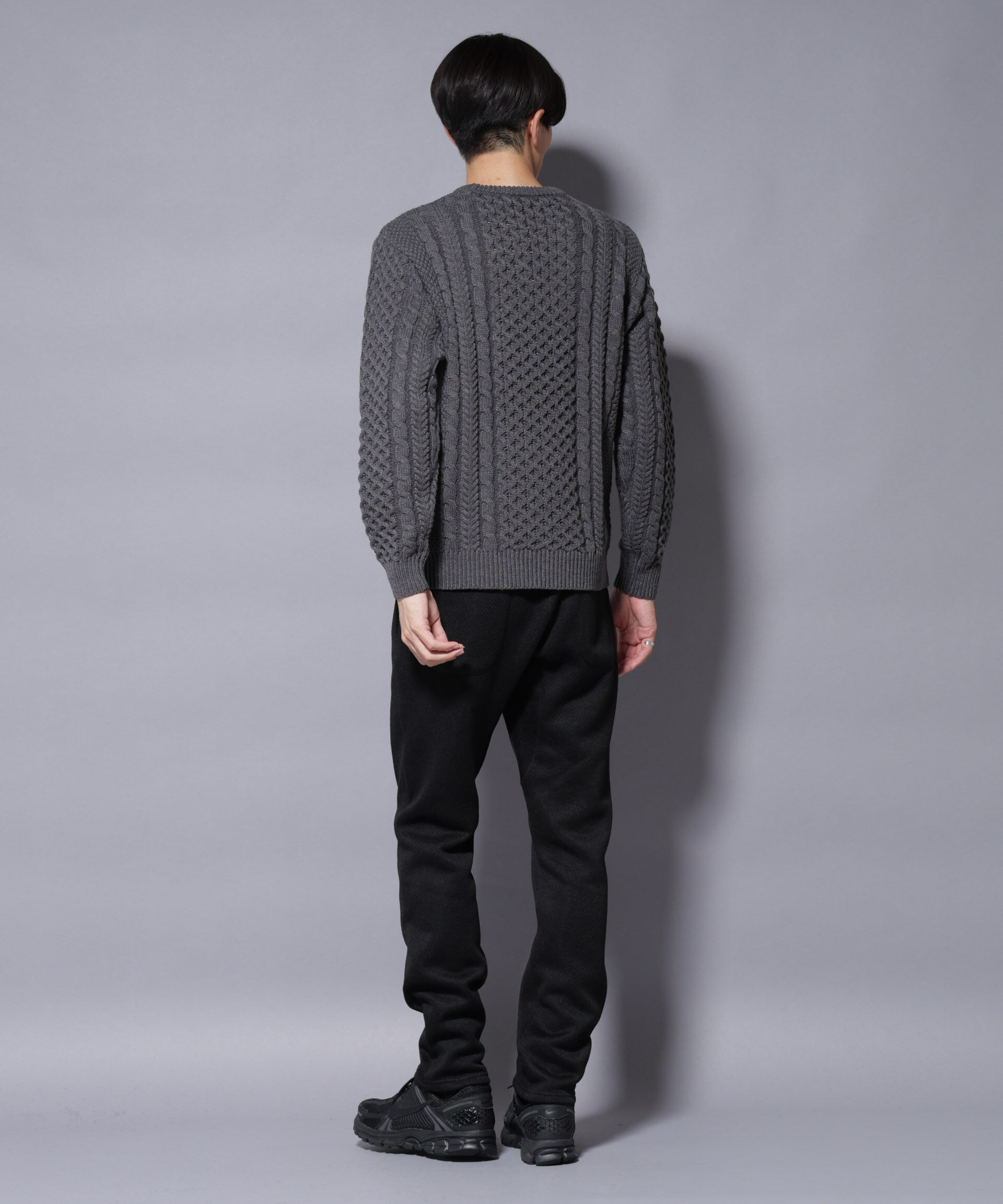 nano･universe「ニットフリースイージーパンツ(セットアップ可)」|チノ|