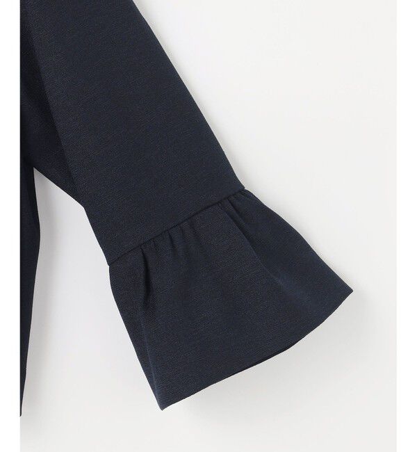 組曲「【WEB限定】ライトリネンライクノーカラー ジャケット」|ノーカラージャケット|