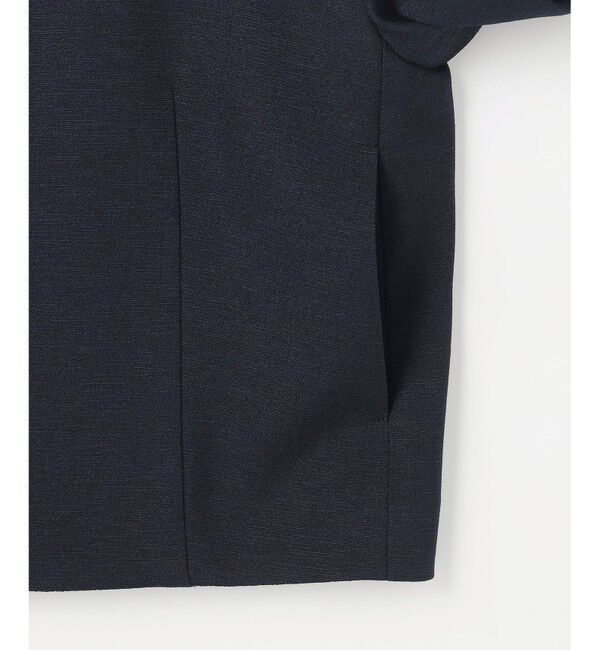 組曲「【WEB限定】ライトリネンライクノーカラー ジャケット」|ノーカラージャケット|