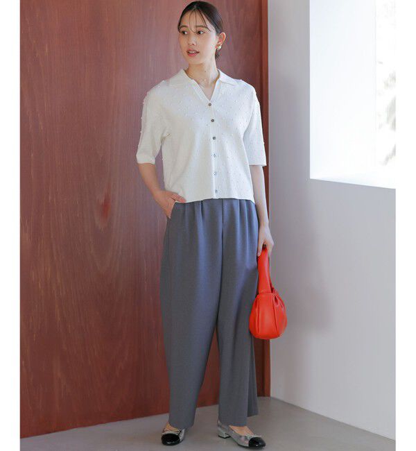 組曲「【WEB限定】ポップコーンアーガイルスキッパー ニット」|ニット・セーター|