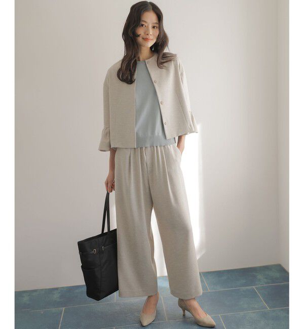 組曲「コットンフラワーレーシープルオーバー ニット」|ニット・セーター|