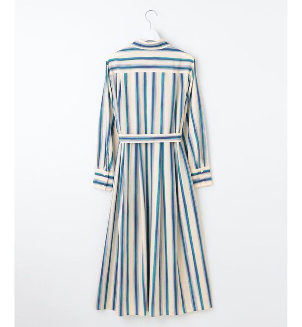 自由区「【カタログ掲載・洗える】ストライププリント ワンピース」|ワンピース|