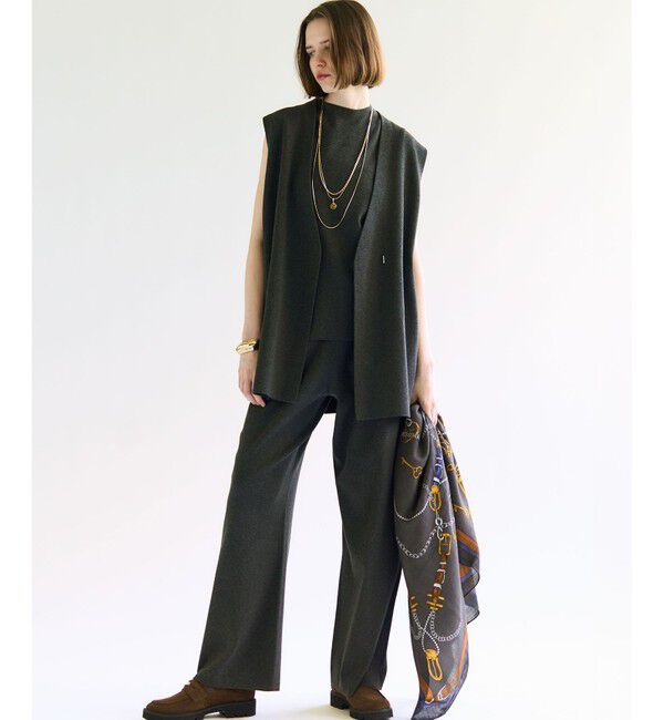 23区「【VERY9月号掲載/洗える/吊り干しOK】ヴィスコースストレッチ ワイド パンツ」|その他|