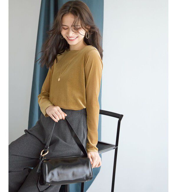 23区「【VERY9月号掲載/洗える/吊り干しOK】ヴィスコースストレッチ ワイド パンツ」|その他|