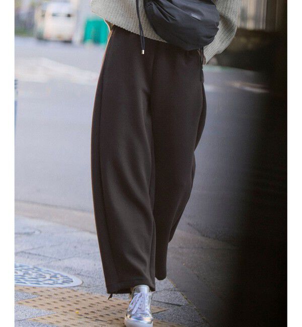 23区「【洗える】コットンエアーダンボール 2WAY カーヴィー パンツ」|その他|グレー系