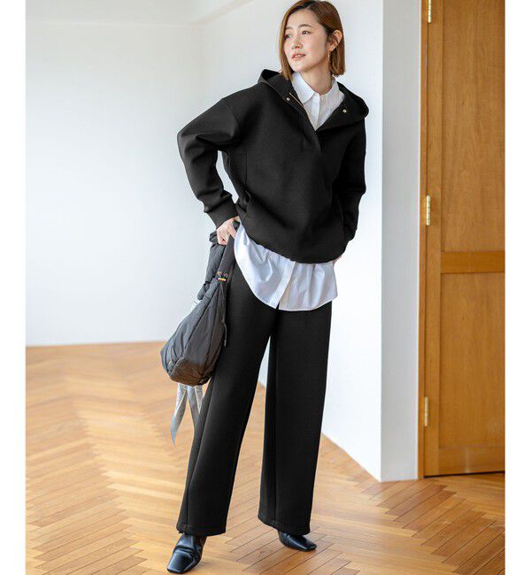 23区「【洗える】コットンエアーダンボール 2WAY カーヴィー パンツ」|その他|