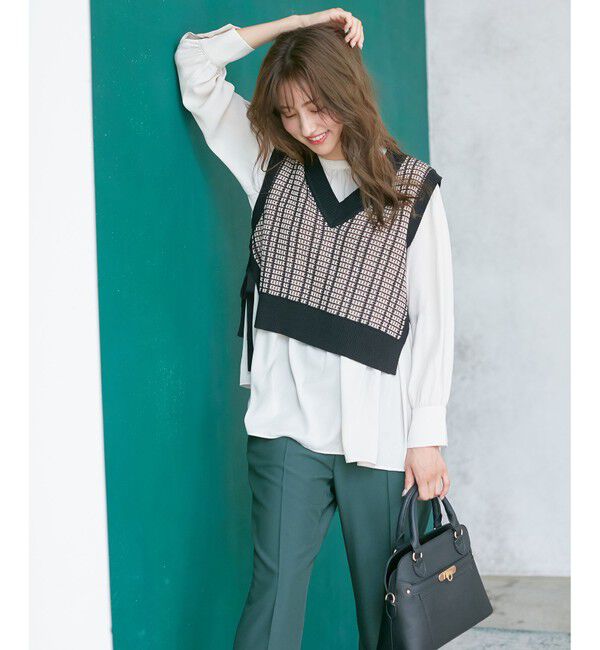 ANY SIS「【2WAY】ベルトラインブガッティ バッグ」|ハンドバッグ|