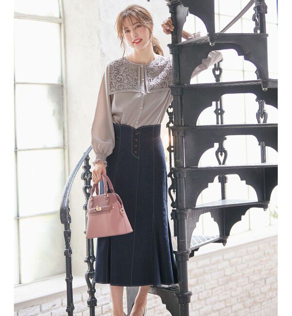 ANY SIS「【2WAY】ベルトラインブガッティ バッグ」|ハンドバッグ|