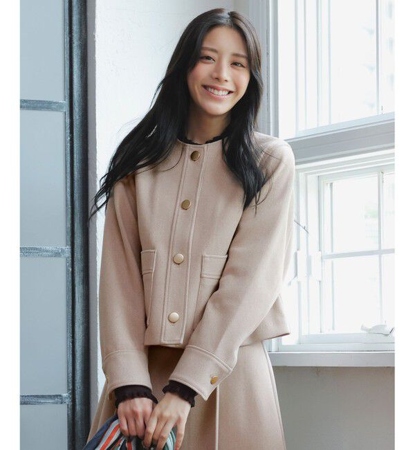 ANY SIS「【2SET】ジャケット &times; フレアスカート セット」|スーツ|