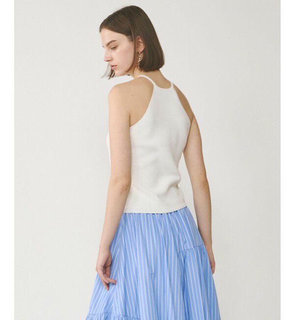  「ハイゲージ畦ニットトップ」|ニット・セーター|