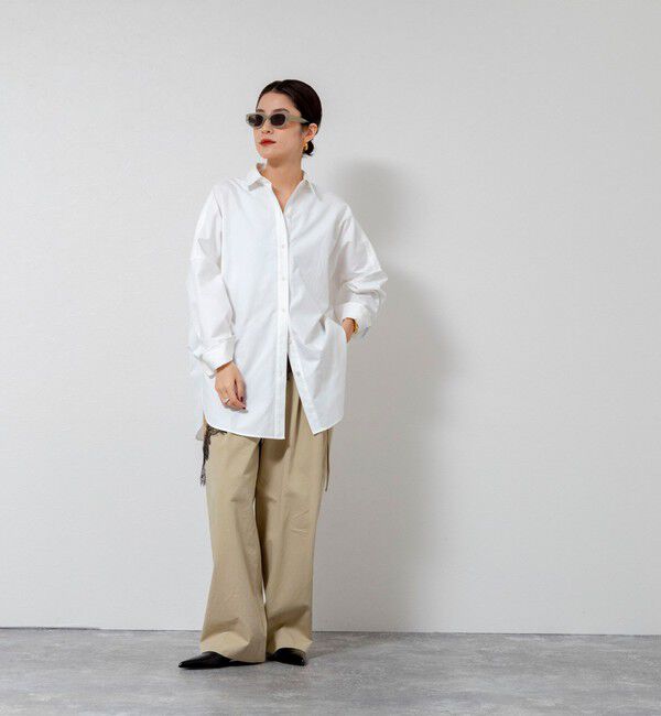 MAQWEL「【MAQWEL/マクウェル】ウォッシャブルオックスシャツ」|シャツ・ブラウス|