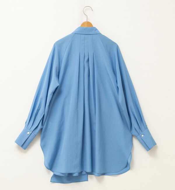 NOLLEY'S「ウォッシャブルウエストリボン2WAYロングシャツ」|シャツ・ブラウス|