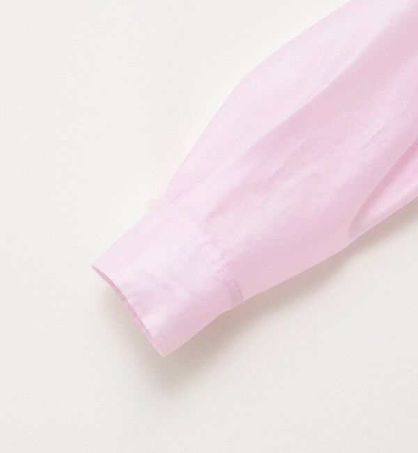 NOLLEY'S「ウォッシャブルセルロースシルクシアーシャツ」|シャツ・ブラウス|