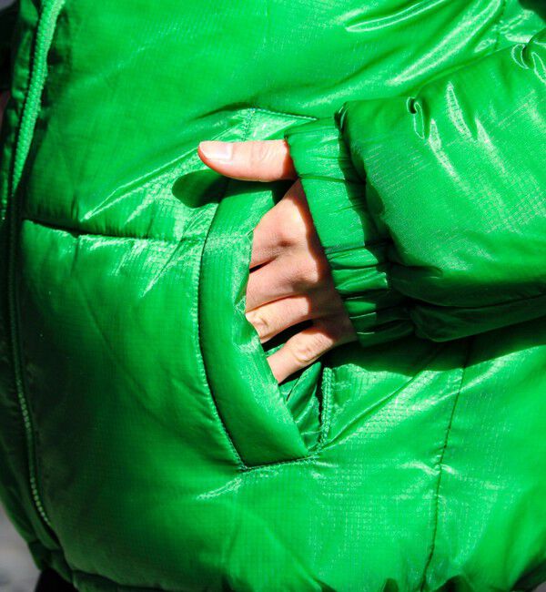 GLOSTER「【フード脱着OK】シアーリップ 2WAY中綿パーカー」|その他|