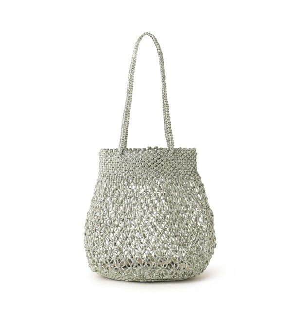 SALON adam et rope'「【BAGMATI（バグマティ）】METALIC LUREX BAG / メタリックルレックスバッグ」|トートバッグ|
