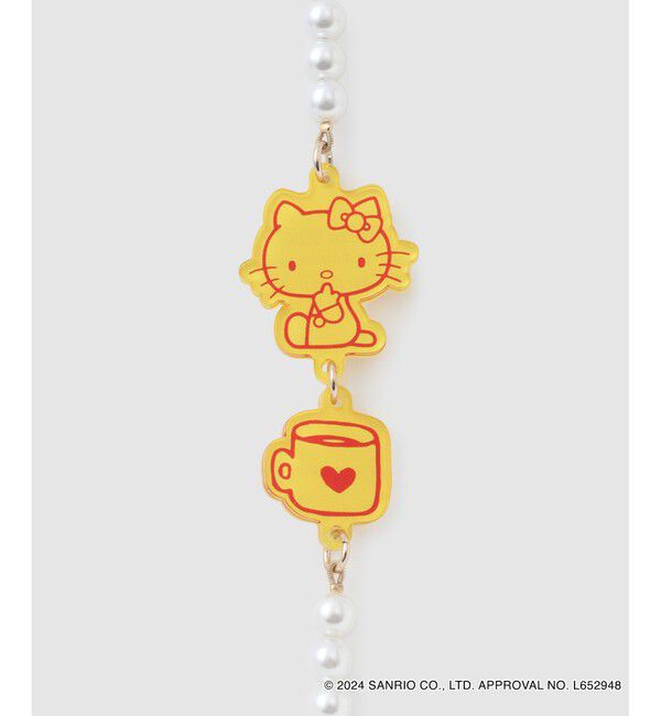 ROPE「【一部店舗限定】HELLO KITTY チャーム付きストラップ(マグカップ)」|その他|