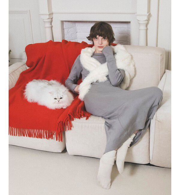 VIS「【Miller】VIS別注モデルバックオープンカットワンピース【洗える】」|ワンピース|