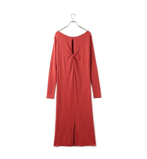 VIS「【Miller】VIS別注モデルバックオープンカットワンピース【洗える】」|ワンピース|