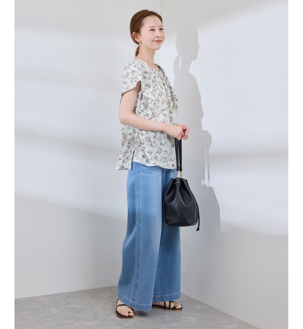 Rope&rsquo;Picnic「ラッフルスリーブブラウス/通勤対応」|シャツ・ブラウス|