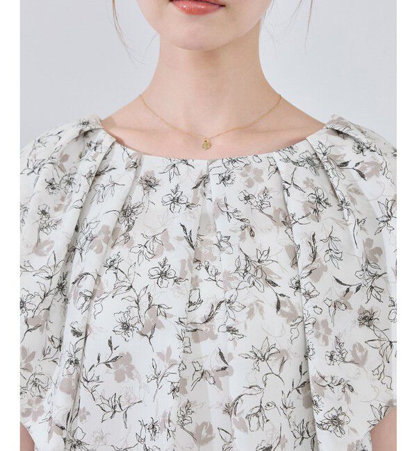 Rope&rsquo;Picnic「ラッフルスリーブブラウス/通勤対応」|シャツ・ブラウス|