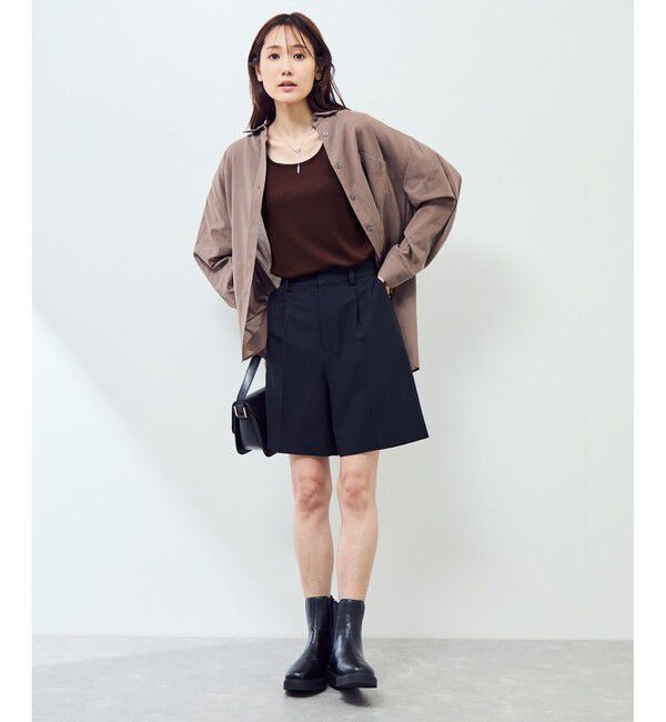 Rope&rsquo;Picnic「ベーシックリブタンクトップ」|タンクトップ|