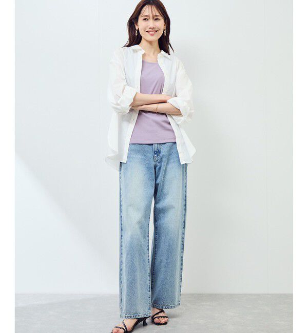 Rope&rsquo;Picnic「ベーシックリブタンクトップ」|タンクトップ|