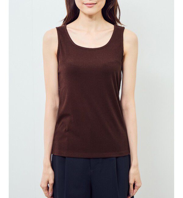 Rope&rsquo;Picnic「ベーシックリブタンクトップ」|タンクトップ|