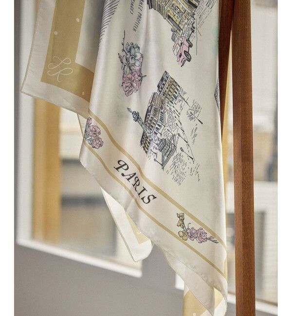 ROPE PICNIC PASSAGE「シティーパターンスカーフ 90cm」|バンダナ・スカーフ|