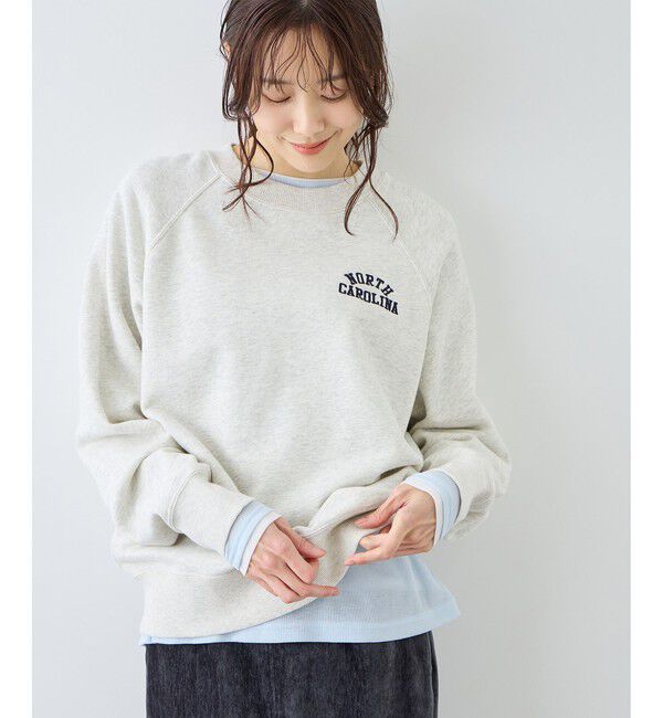 Rope&rsquo;Picnic「レイヤード風シアーロングスリーブTシャツ」|Tシャツ・カットソー|