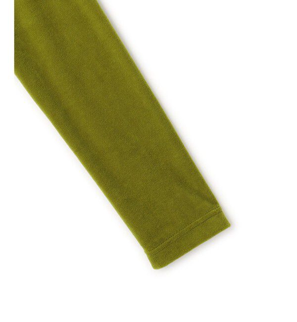 ADAM ET ROPE'「ベロア BOTANICAL DYED DRESS」|ワンピース|