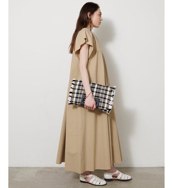  「ギャザータイプライターワンピース」|ワンピース|