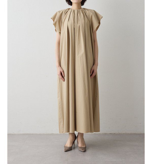  「ギャザータイプライターワンピース」|ワンピース|