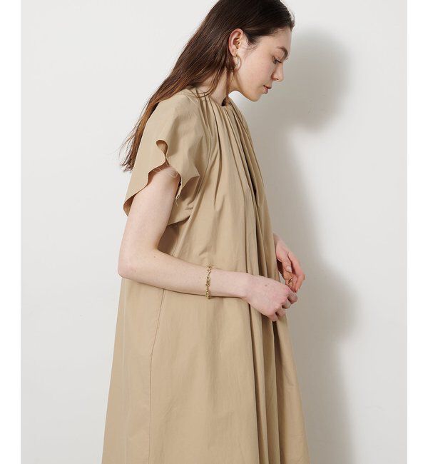  「ギャザータイプライターワンピース」|ワンピース|