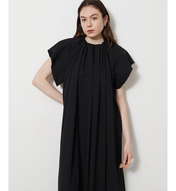  「ギャザータイプライターワンピース」|ワンピース|