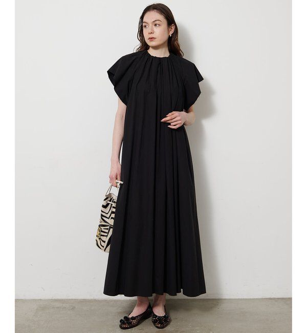  「ギャザータイプライターワンピース」|ワンピース|