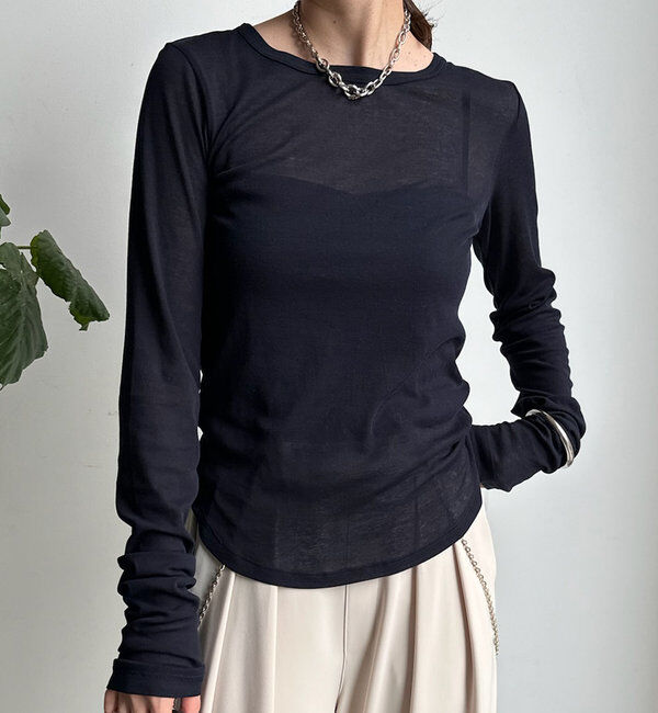  「【新色追加】コットンシアーTEE」|Tシャツ・カットソー|