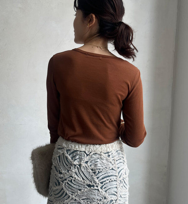  「【新色追加】コットンシアーTEE」|Tシャツ・カットソー|