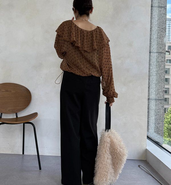  「裏起毛ボンディングパンツ」|チノ|